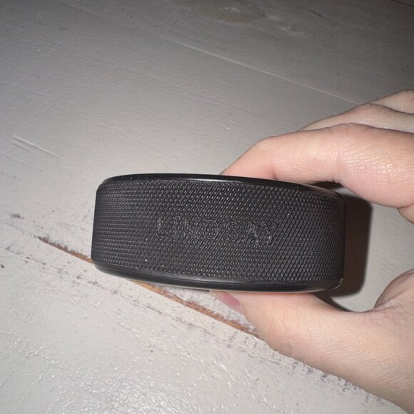 Vintage CHL Hockey Puck  Bossier Shreveport Mudbugs Riverkings Brahmas Official - Picture 5 of 14